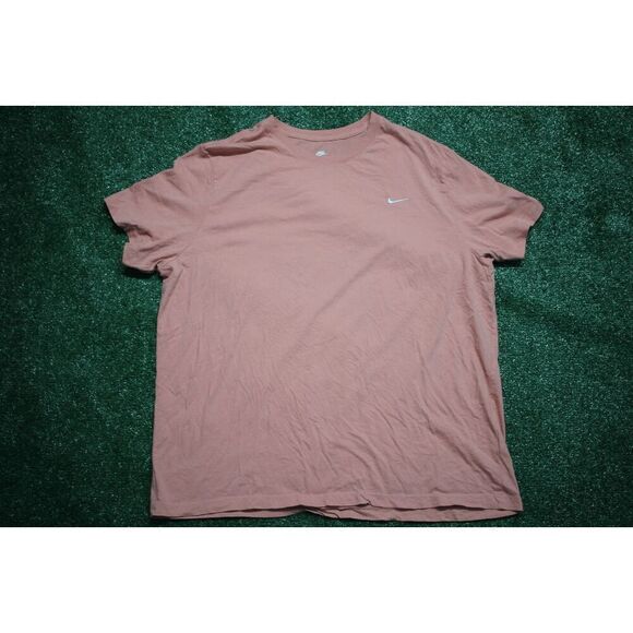 Nike XXL Swoosh Logo T-Shirt - Light Pink - Casual Athletic Tee - Picture 4 of 6